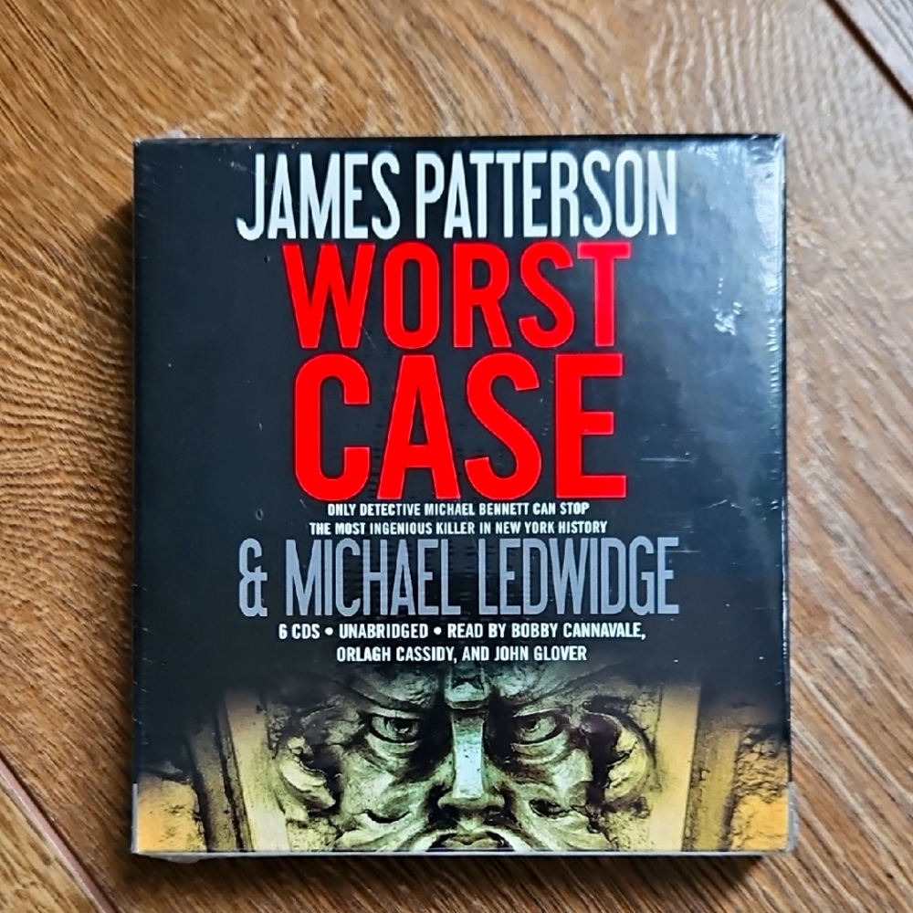 Audio BOOK New Sealed In Plastic James Patterson Worst Case